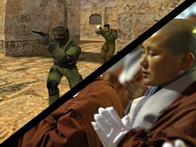 Монахи любят Counter-Strike =))